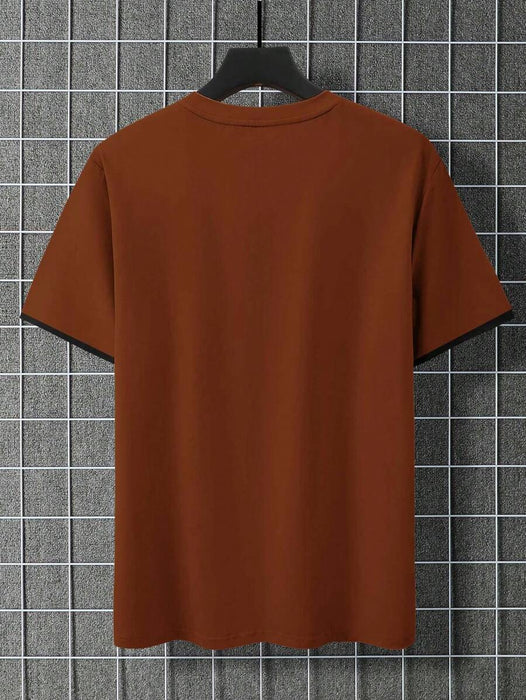 Trim Pocket Patched T Shirt