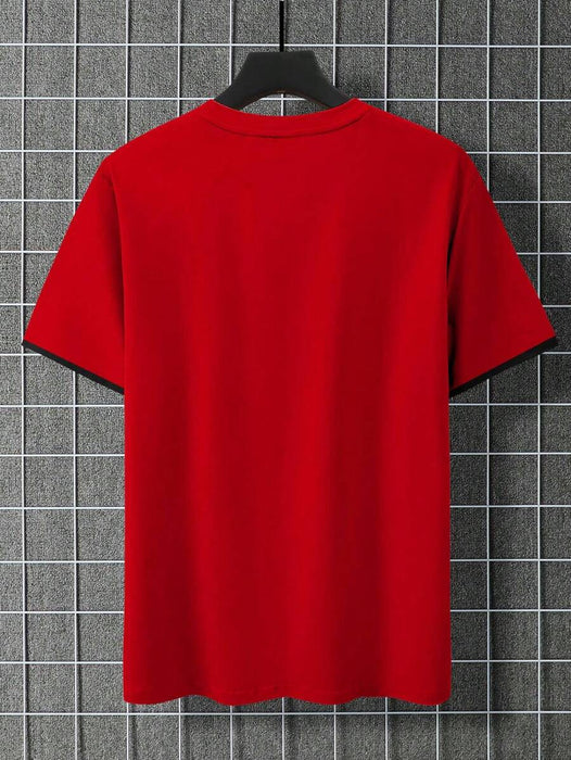 Trim Pocket Patched T Shirt