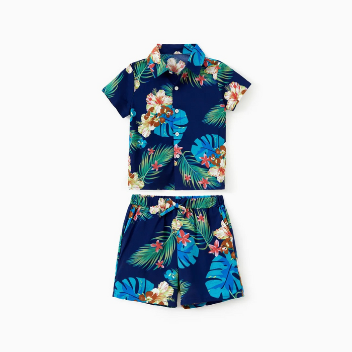 Tropical Escape Family Matching Outfit Set