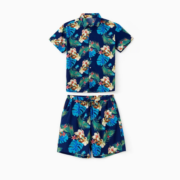 Tropical Escape Family Matching Outfit Set