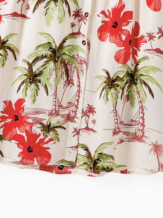 Tropical Fashion Printed Family Matching Set