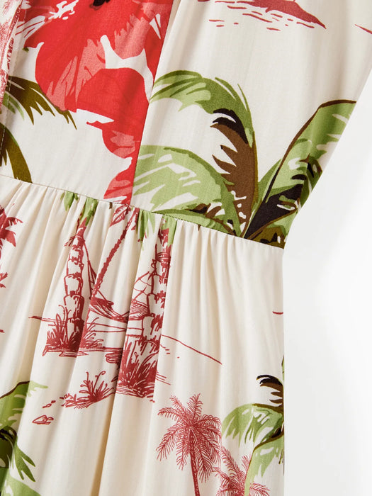 Tropical Fashion Printed Family Matching Set