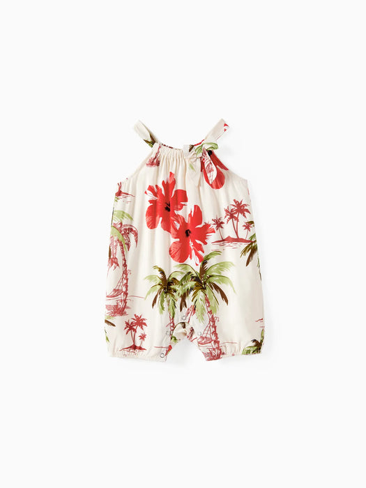 Tropical Fashion Printed Family Matching Set