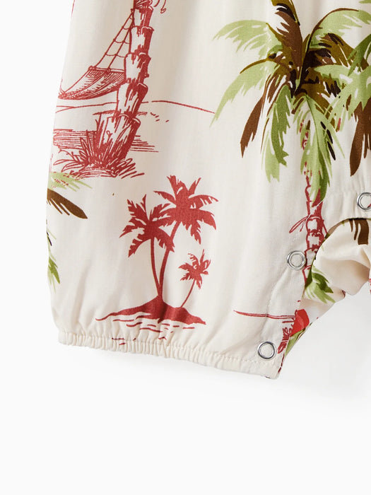 Tropical Fashion Printed Family Matching Set