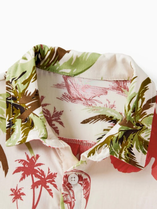 Tropical Fashion Printed Family Matching Set