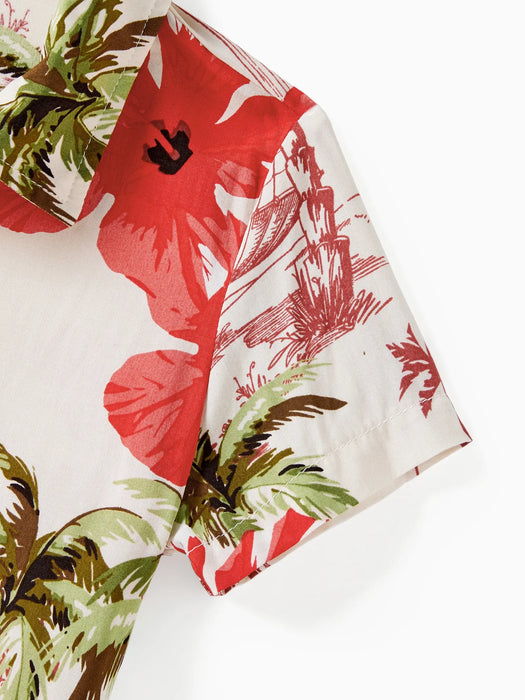 Tropical Fashion Printed Family Matching Set