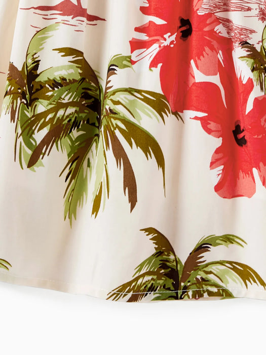 Tropical Fashion Printed Family Matching Set