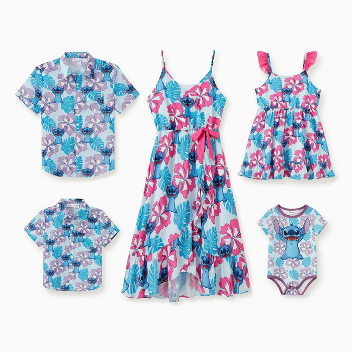 Tropical Floral Family Matching Outfit Set