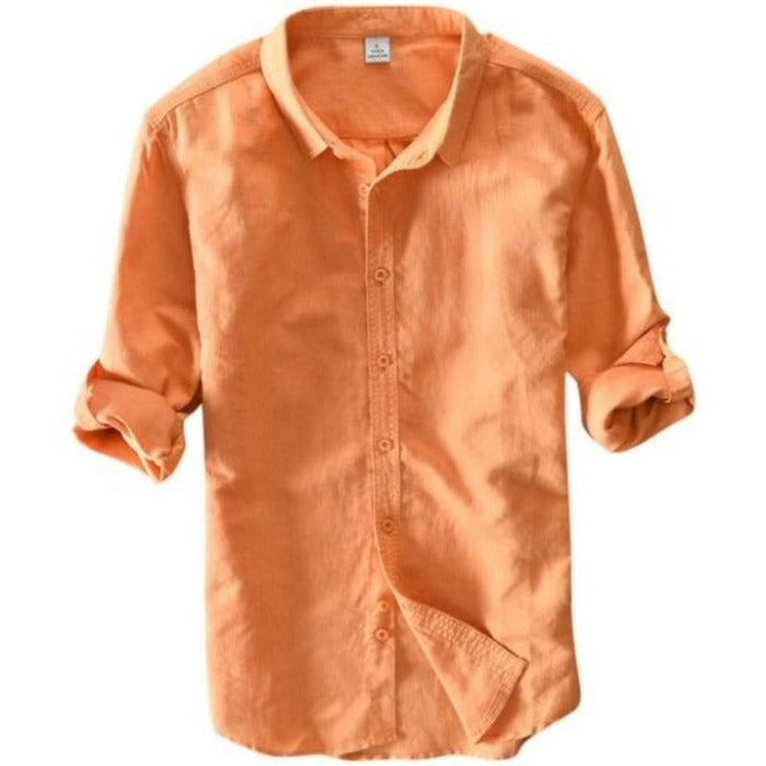 Men's Roll Up Casual Shirt