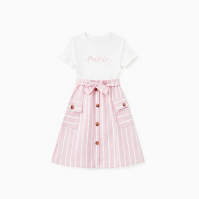 Striped Harmony Family Apparel Set