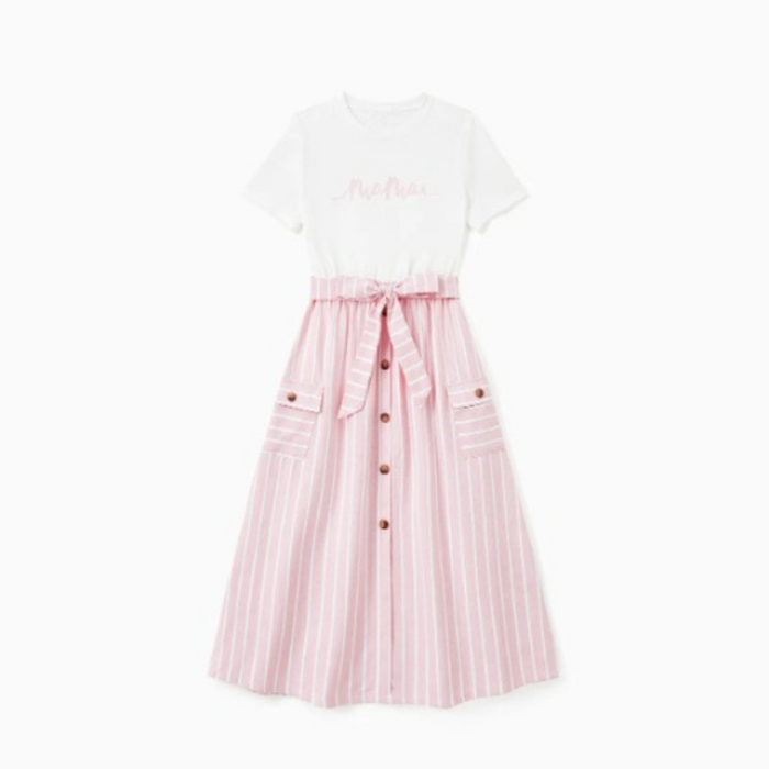 Striped Harmony Family Apparel Set