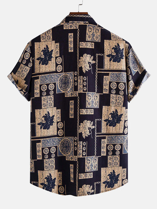 Abstract Print Shirt