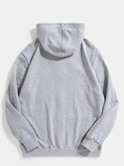 Basic Zipped Hoodie