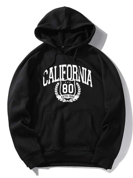 California Print Hoodie