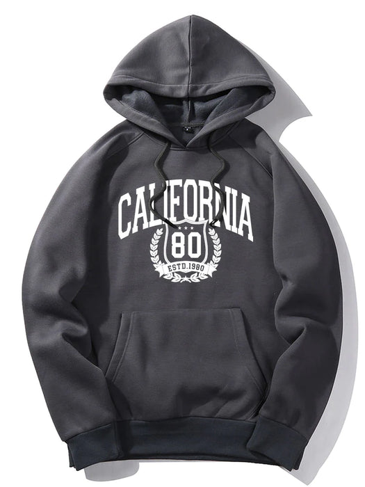 California Print Hoodie