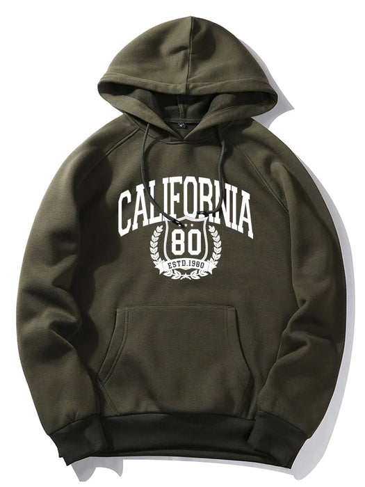 California Print Hoodie