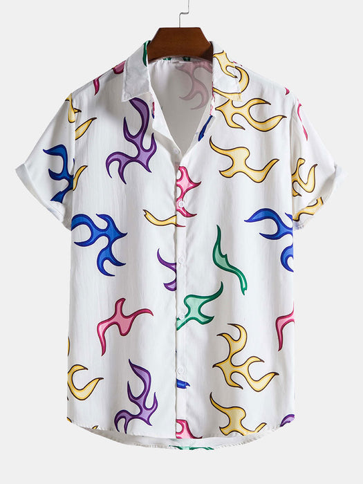 Abstract Print Shirt