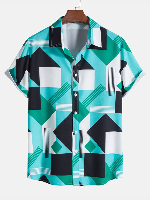 Abstract Print Shirt