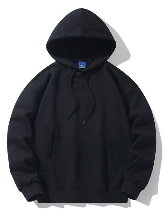 Basic Heavy Drop Shoulder Relaxed Hoodie