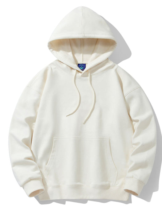 Basic Heavy Drop Shoulder Relaxed Hoodie