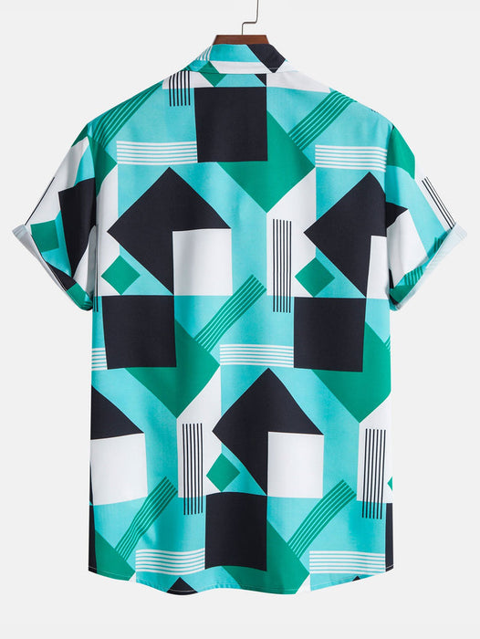 Abstract Print Shirt