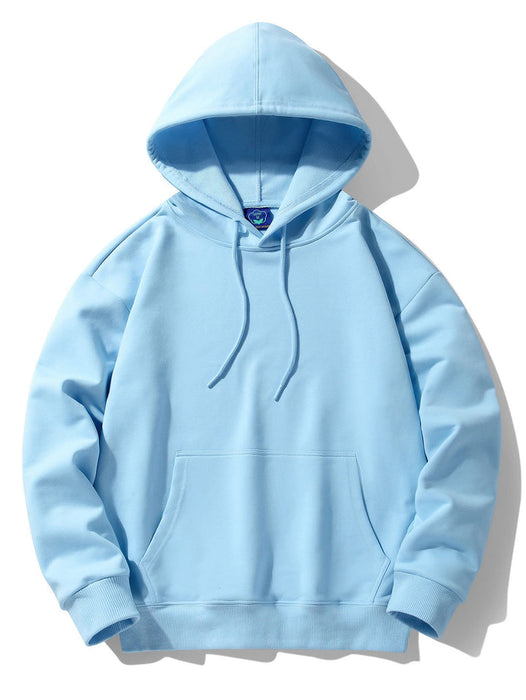 Basic Heavy Drop Shoulder Relaxed Hoodie