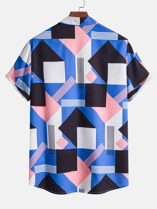 Abstract Print Shirt