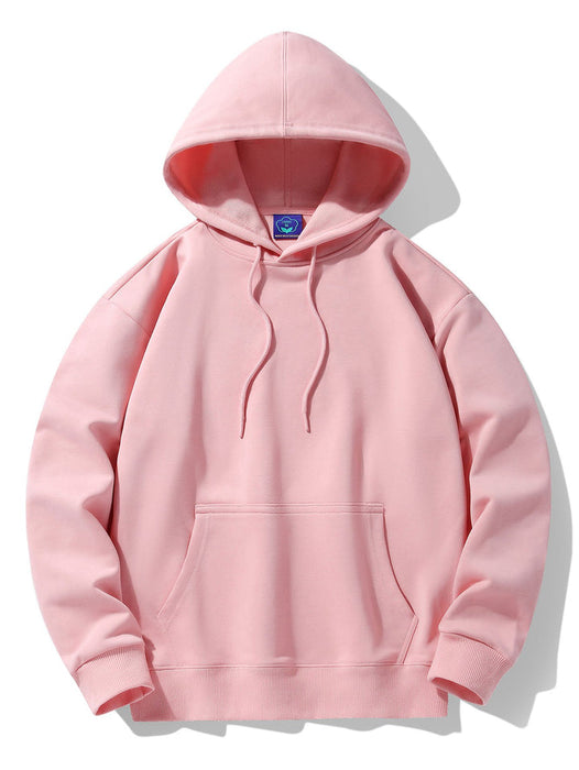 Basic Heavy Drop Shoulder Relaxed Hoodie