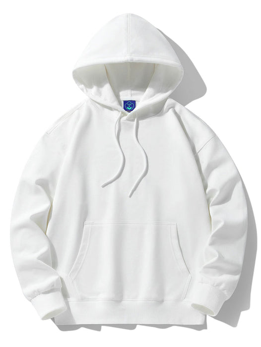 Basic Heavy Drop Shoulder Relaxed Hoodie