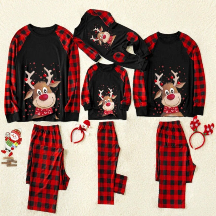 The Deer Xmas Family Matching Pajama Set